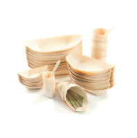 Wooden Cones, Cups & Boat Trays