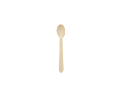 4.5'' Disposable Wooden Coffee Spoon, Compostable