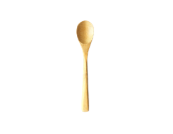 7'' Reusable Bamboo Spoon, Compostable