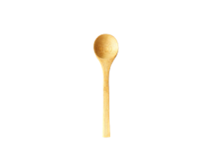 6.4'' Reusable Bamboo Spoon, Compostable