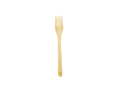 7''/7.8'' Reusable Bamboo Fork, Compostable