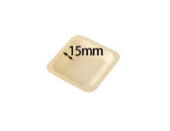 3.1'' Disposable Wooden Square Plate