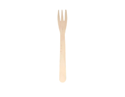 7'' Disposable Wooden Fork