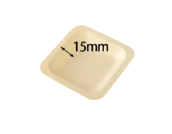 4.5'' Disposable Wooden Square Plate