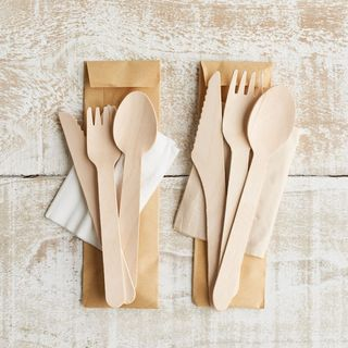 Eco-friendly Cutlery Disposable Wooden Flatware